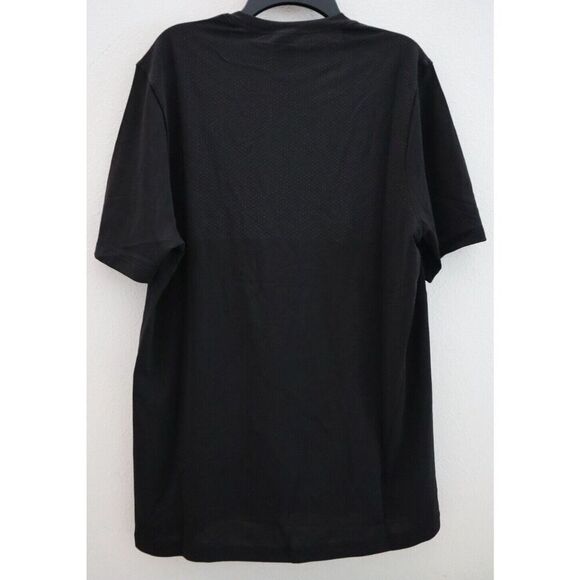 Gymshark GMST4032 Men's Sz Small Black S/S Nylon Blend Arrival T-Shirt - Picture 2 of 6